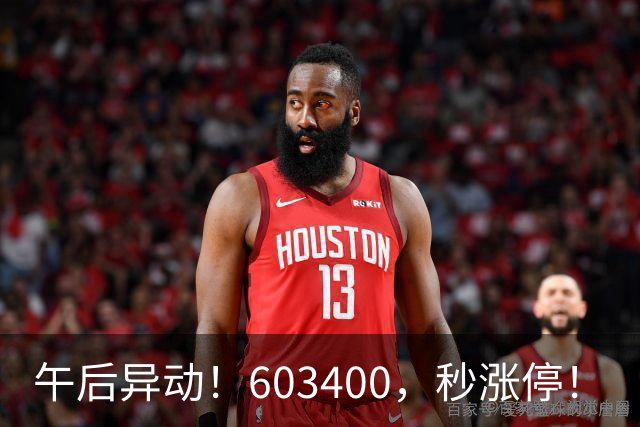 午后异动！603400，秒涨停！