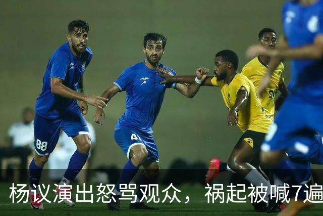 杨议演出怒骂观众，祸起被喊7遍“杨老五”，知情人曝内幕，当地文旅已介入