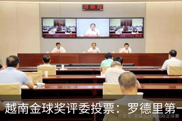 越南金球奖评委投票：罗德里第一，梅西第二，凯恩第三